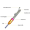 स्पा के लिए Ampoule सिरिंज हयालूरोनिक एसिड पेन सुई रहित इंजेक्टर 0.3 मिली